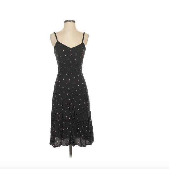 Floral Black Reformation Sundress - Picture 1 of 7